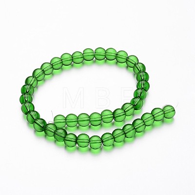 Glass Round Bead Strands X-GLAA-I028-6mm-04-1