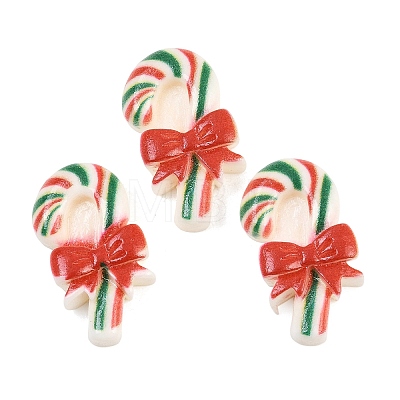 Christmas Opaque Resin Cabochons LS-RESI-XCP0002-66B-1