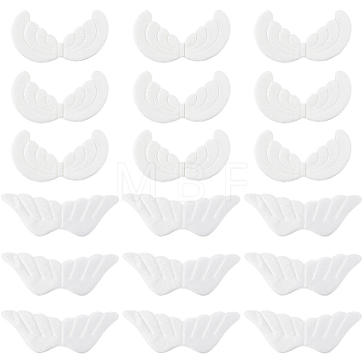 Gorgecraft 24Pcs 2 Style Cloth Angel Wings Ornament Accessories DIY-GF0007-96-1