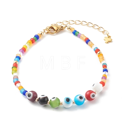 Beaded Bracelets BJEW-JB06329-04-1