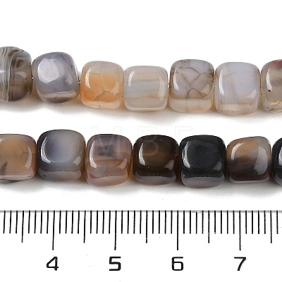 Natural Dragon Veins Agate Beads Strands G-G177-E16-01-1