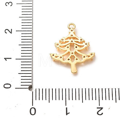 Brass Rhinestone Pendants RB-CBAFDDC-05G-1
