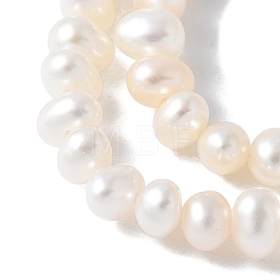 Natural Cultured Freshwater Pearl Beads Strands PEAR-I007-07G-01C-1