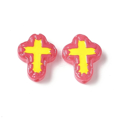 Baking Paint Glass Enamel Beads BLOW-D300-06U-1