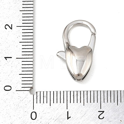 316 Stainless Steel Lobster Claw Clasps STAS-C154-03C-P-1