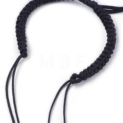 Adjustable Nylon Cord Bracelet Making MAK-F023-A01-1