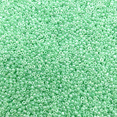 Frosted Silver Lined Glass Seed Beads GLAA-Q096-02G-1-1
