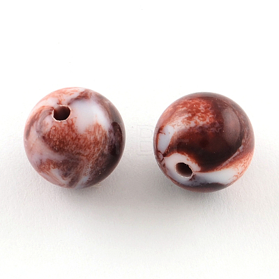 Opaque Acrylic Beads LS-SACR-R853-8mm-211-1