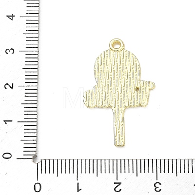 Tennis Alloy Enamel Pendants AL-CBA292F-02L-G-1