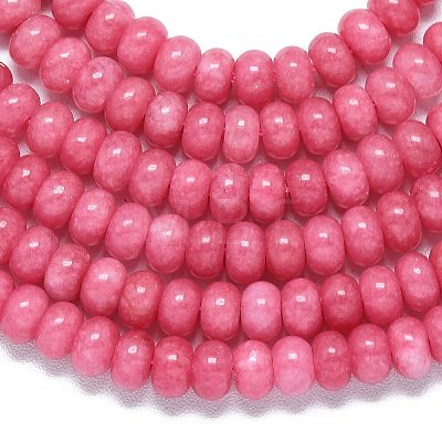 Natural Malaysia Jade Beads Strands G-B165-G01-4x6mm-08-1