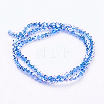 Glass Beads Strands EGLA-S056-M-1