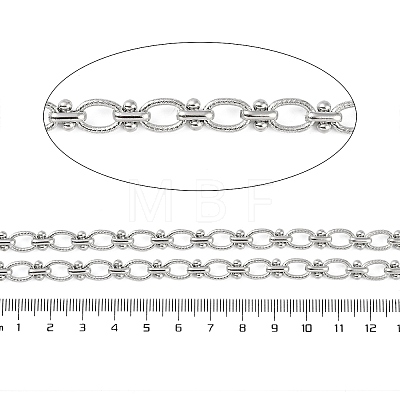 304 Stainless Steel Link Chain CHS-H028-03P-02-1