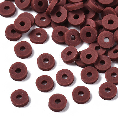 Handmade Polymer Clay Beads CLAY-R067-4.0mm-B29-1