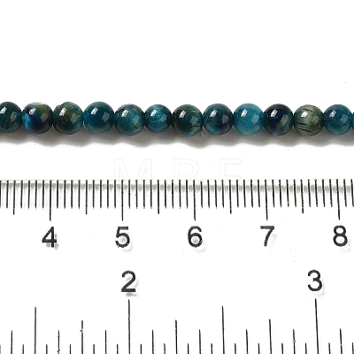 Dyed Natural Tiger Eye Beads Strands G-G102-A02-01-1