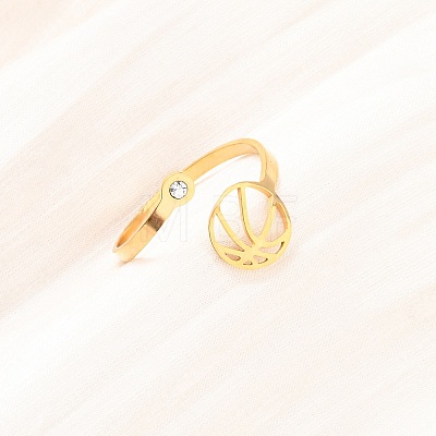 304 Stainless Steel Cuff Open Rings RJEW-D337-01B-G-1