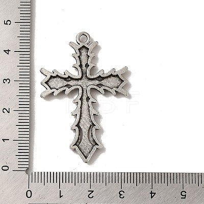Tibetan Style Alloy Pendant FIND-A038-11AS-1