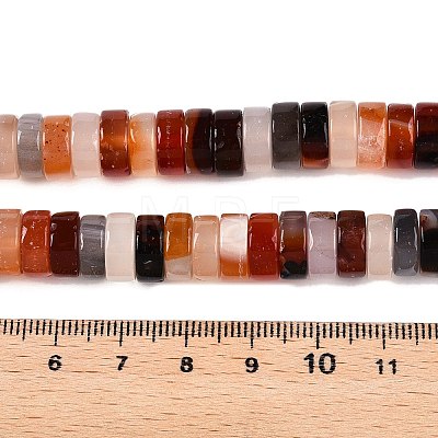 Natural Red Agate Beads Strands G-T138-52-1