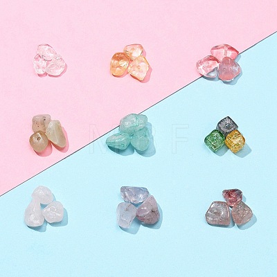 117G 9 Style Natural & Synthetic Gemstone Chips Beads Sets G-FS0002-27-1