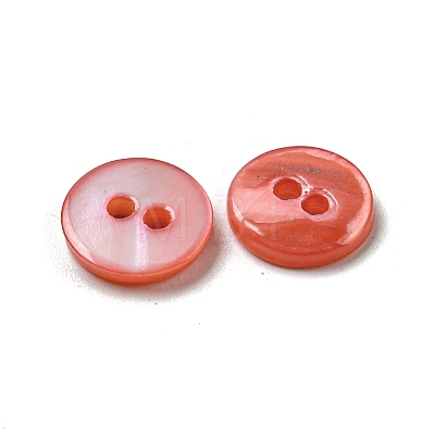 Freshwater Shell Buttons SHEL-C005-01A-06-1