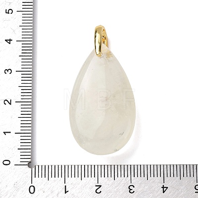 Natural Lemon Jade Pendants G-B188-01G-01-1