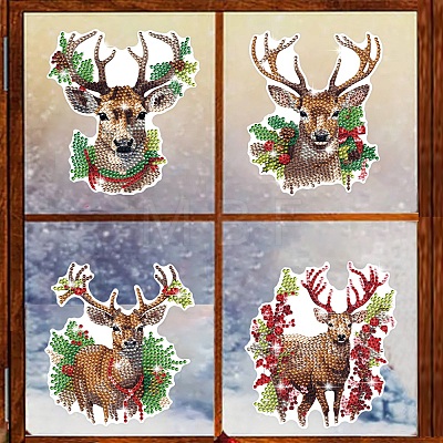 Christmas DIY Diamond Painting Sticker Kits PW-WG66A99-01-1