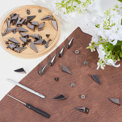 30Bags Alloy Decorative Rivets FIND-GF0009-69B-B-1