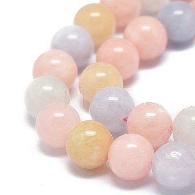 Natural Morganite Beads Strands G-O201A-04B-1