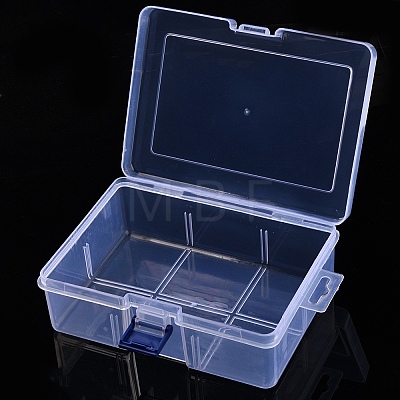 Rectangle Plastic Bead Storage Boxes X-CON-YW0001-32-1