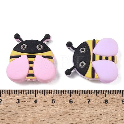 Food Grade Eco-Friendly Silicone Focal Beads SIL-L008-01-1