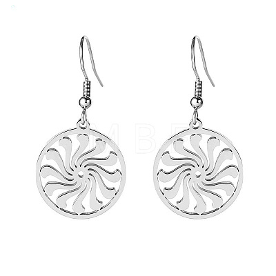 304 Stainless Steel Dangle Earrings FS-WG2153A-02-1