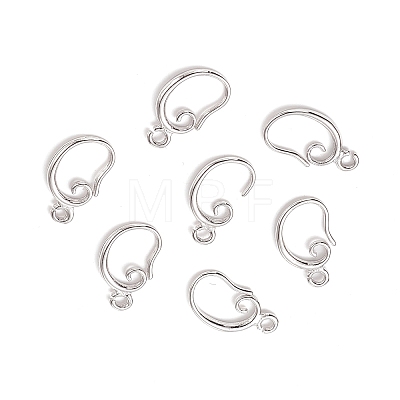 Brass Earring Hooks LS-KK-F828-02P-1