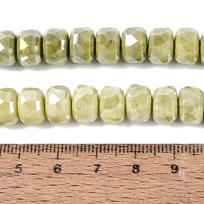 Anti-Tarnish Electroplate Glass Beads Strands GLAA-T025-10mm-11Q-1