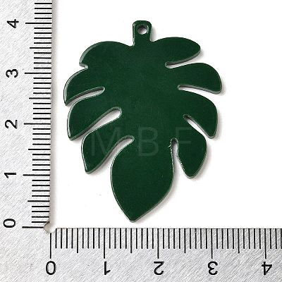 Opaque Acrylic Pendants OACR-H047-02B-01-1