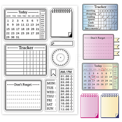 PVC Plastic Stamps DIY-WH0167-56-883-1