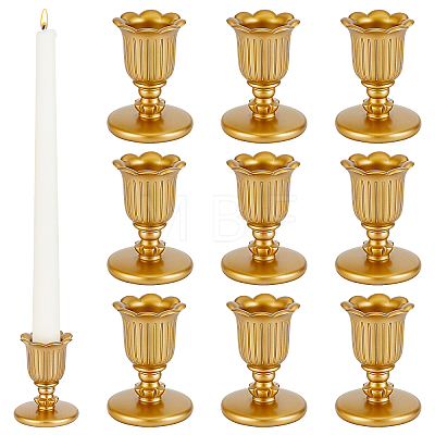 12Pcs Resin Candle Holder AJEW-GO0005-74-1
