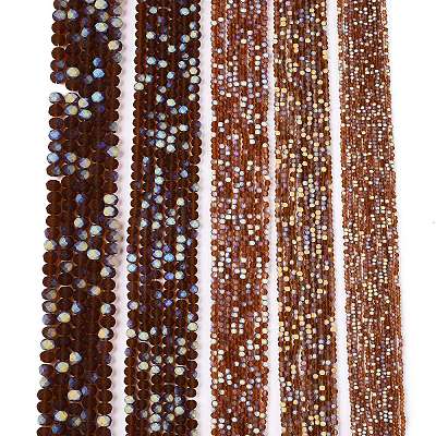 Transparent Glass Beads Strands LS-EGLA-A044-T2mm-MB02-1