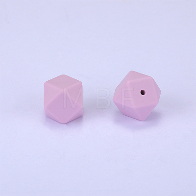 Hexagonal Silicone Beads SI-JX0020A-57-1