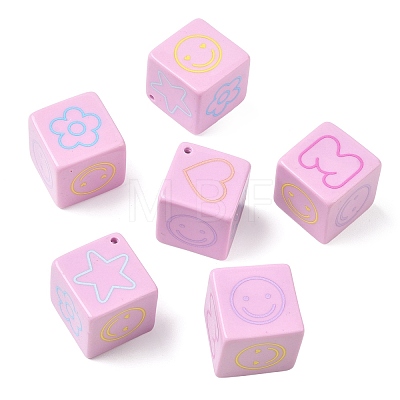 Printed Opaque Resin Beads RE-CBA2A92-03-1