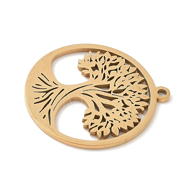 304 Stainless Steel Pendants X-STAS-V016-11G-1