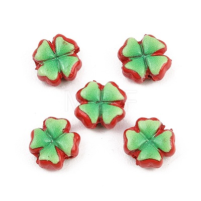 Printed Cinnabar Beads CARL-A001-01A-1