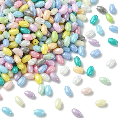 500Pcs Baking Paint Opaque Glass Beads GLAA-CJ0003-01-1