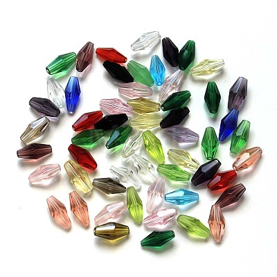 Transparent K9 Glass Beads GLAA-G078-B-M-1
