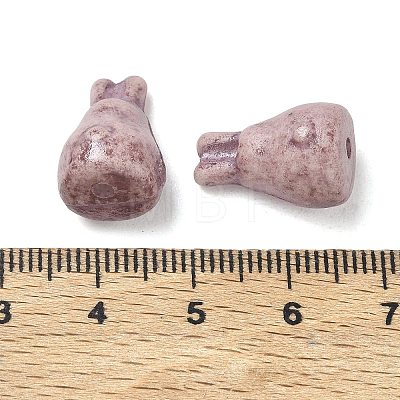 Vintage Handmade Porcelain Beads PR-CBA4F13-B06-1