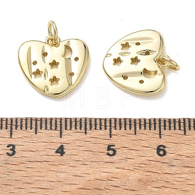 Brass Charms KK-CBA5585-06G-1