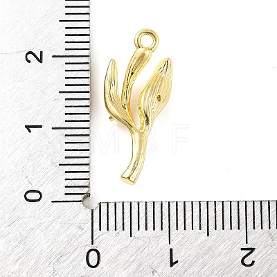 Brass Pave Clear Cubic Zirconia Pendants KK-Z051-02G-01-1