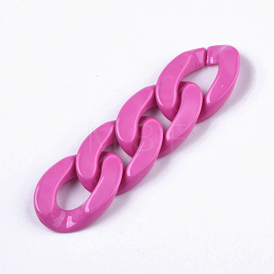 Opaque Acrylic Linking Rings OACR-S036-001B-G07-1