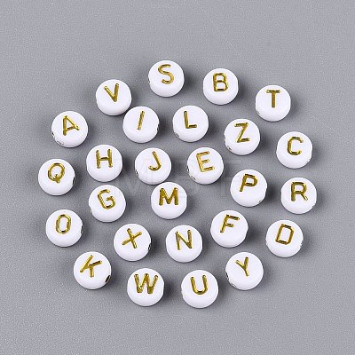 Opaque Acrylic Beads SACR-Q001-08A-M-1