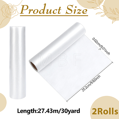 2 Rolls Water Soluble Film DIY-WA0001-25-1