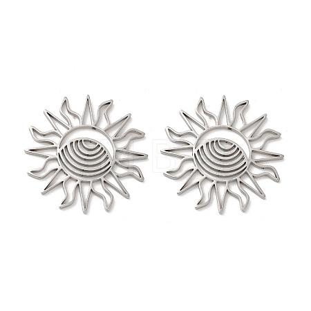 Non-Tarnish 304 Stainless Steel Cobochons STAS-L020-030P-1