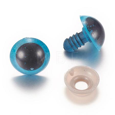 Craft Plastic Doll Eyes Stuffed Toy Eyes DIY-R039-16mm-04-1